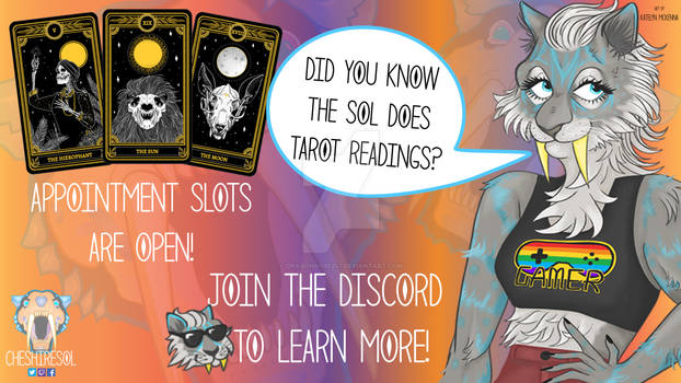 CheshireSol New ad for tarot Banner