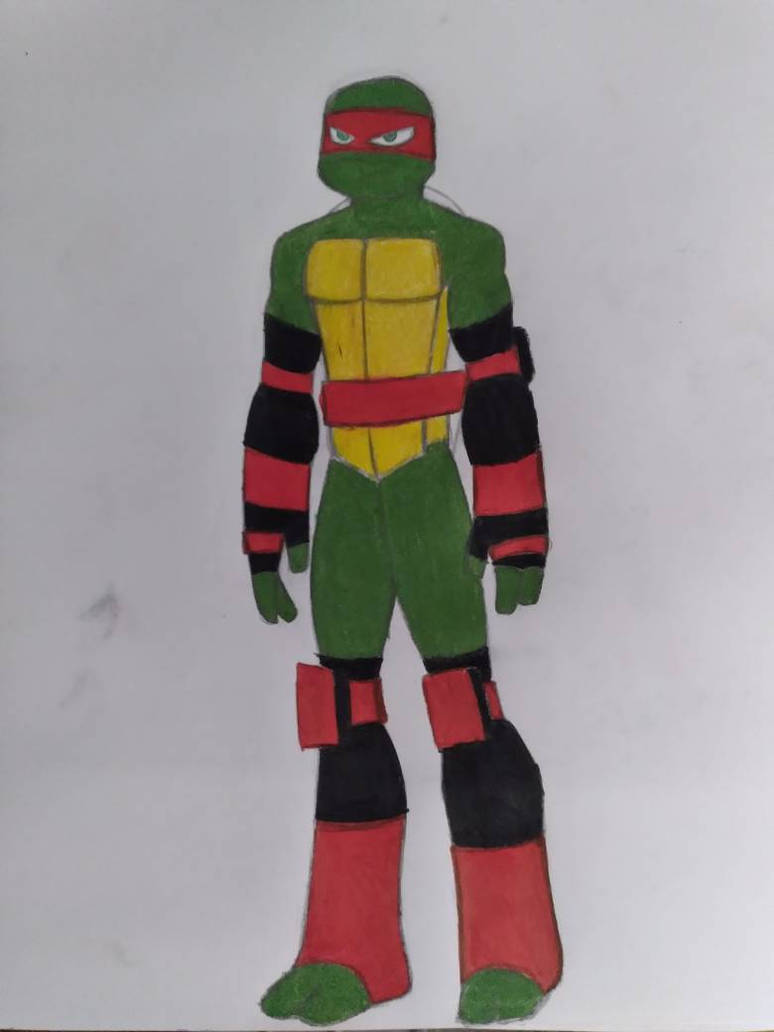 TMNT 2012 mystic warrior Raphael by CD010h on DeviantArt