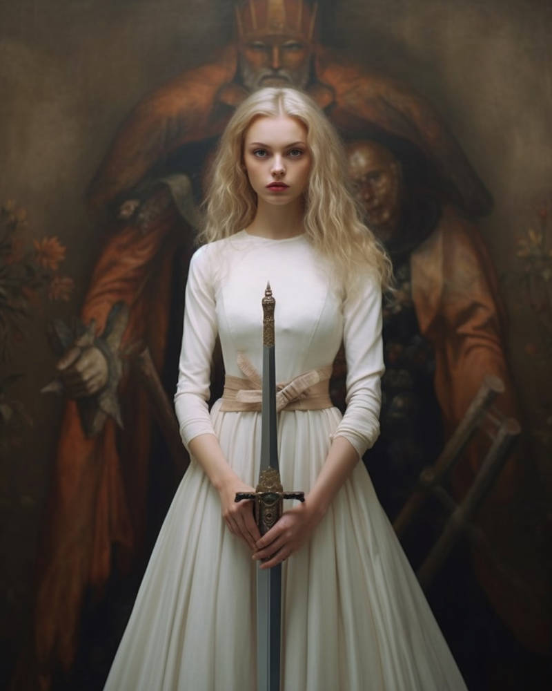 Lady knight by saiga01 on DeviantArt