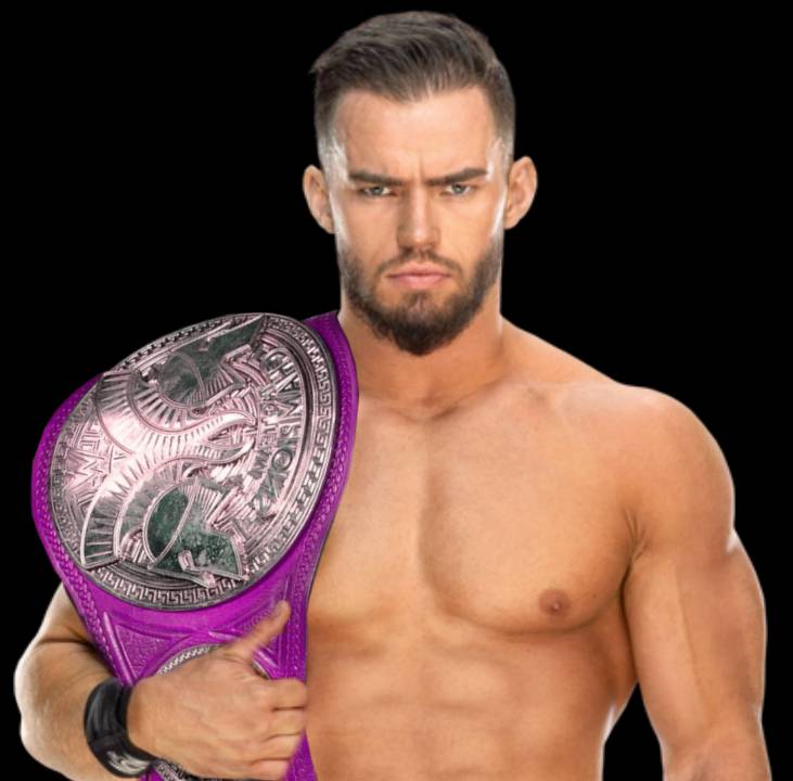 Austin Theory SmackDown Tag Team Champion Png by maryxavier on DeviantArt