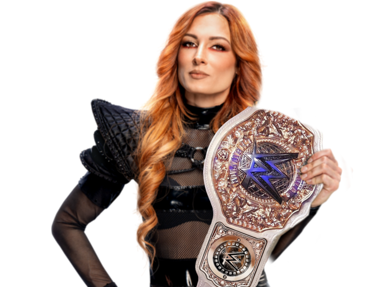 Becky Lynch WWE Women's World Champion Png 2025 by maryxavier on DeviantArt
