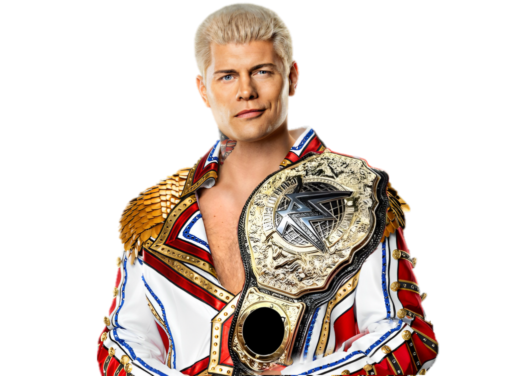 Cody Rhodes WWE World Heavyweight Champion Png by maryxavier on DeviantArt