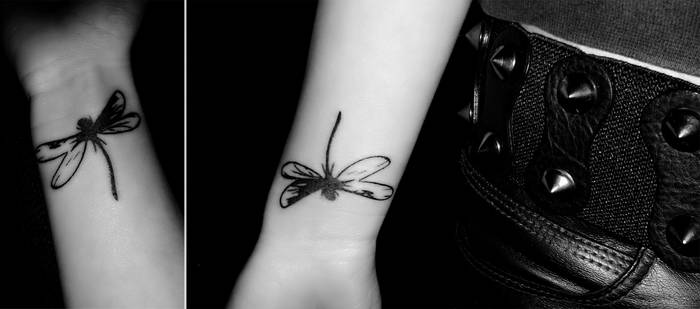 Dragonfly tattoo