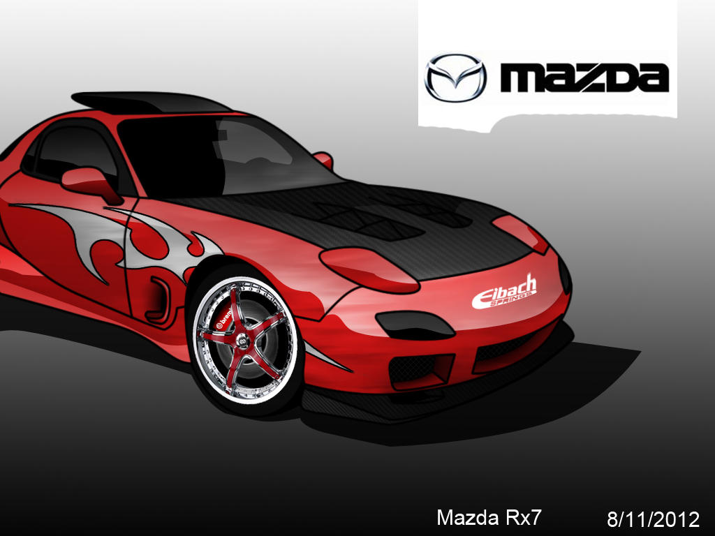 Mazda Rx7 by XCCUSTOMVECTORS on DeviantArt