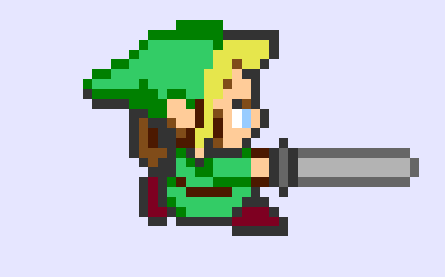 Link Zelda pixel by princessofdarkness26 on DeviantArt