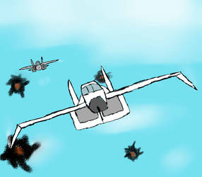 Flak and inteceptors, a bombers worst nightmare