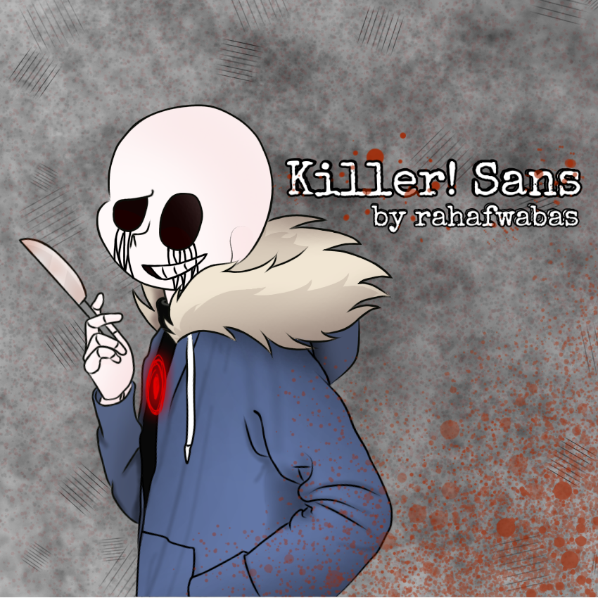 EPIC KILLER SANS DAUM!?! Mansur ART MAN - Illustrations ART street