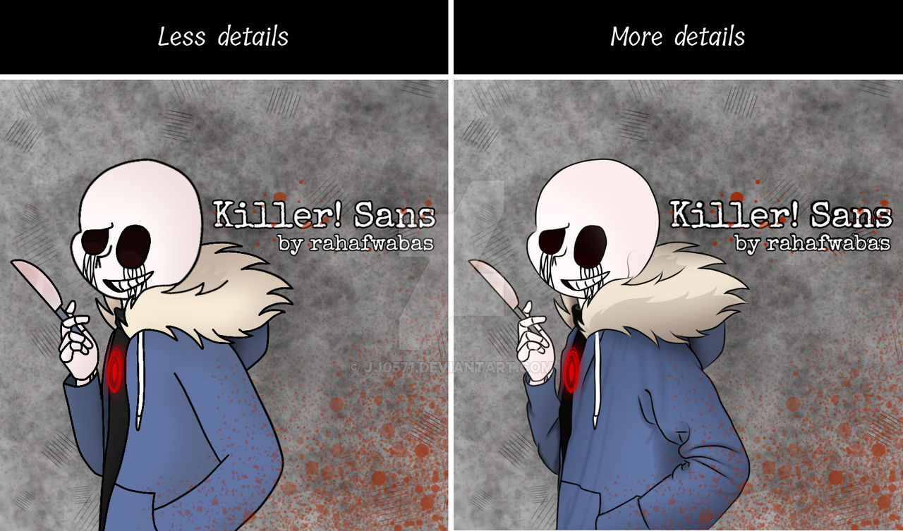 Killer Sans vs Horror Sans by KEPTPACK769 on DeviantArt