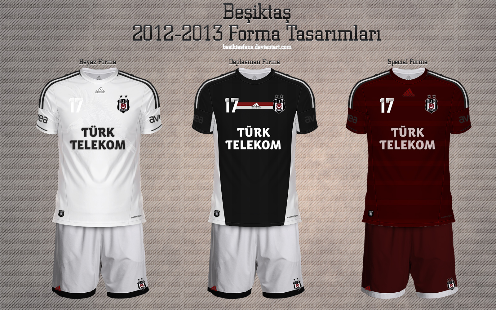 Besiktas Kits Work - Forma Tasarimi