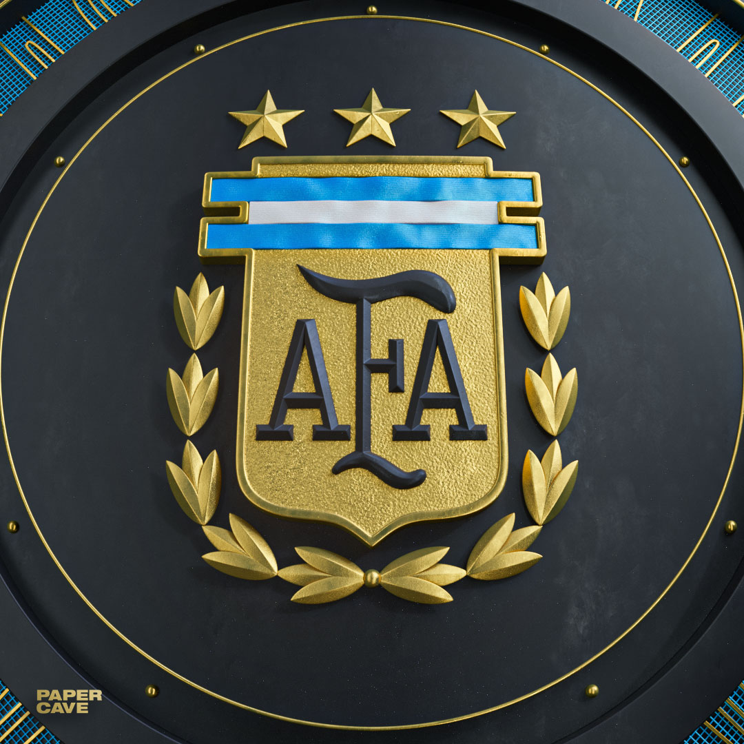 Escudo AFA - 3 Estrellas by EduardoHurtado on DeviantArt