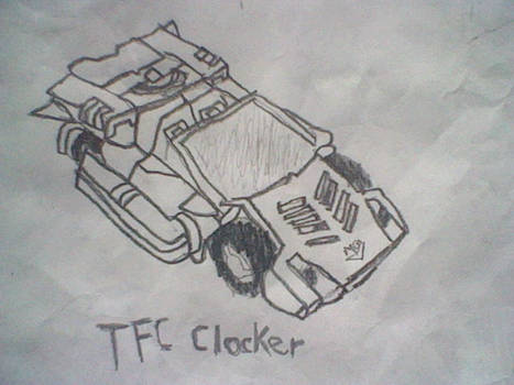 My Drawings- Cybertron Clocker