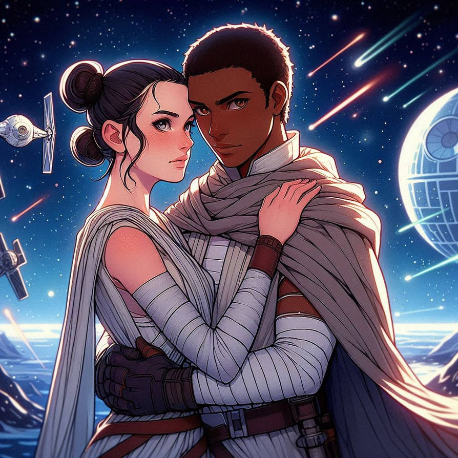 Simon X Rey Finn x Rey by MedaFanboy1981 on DeviantArt
