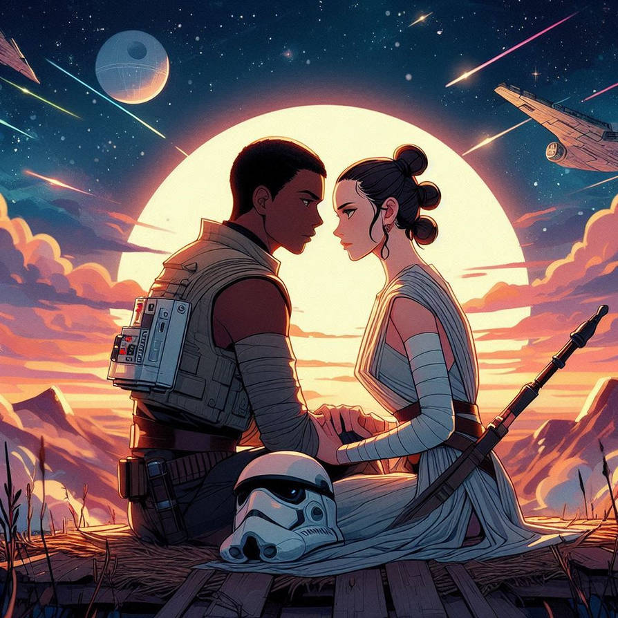 Simon X Rey Finn x Rey by MedaFanboy1981 on DeviantArt