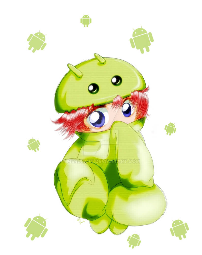 Android chibi by Meruiiart on DeviantArt