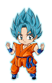 goku ssj chibi - Desenho de metroblu - Gartic