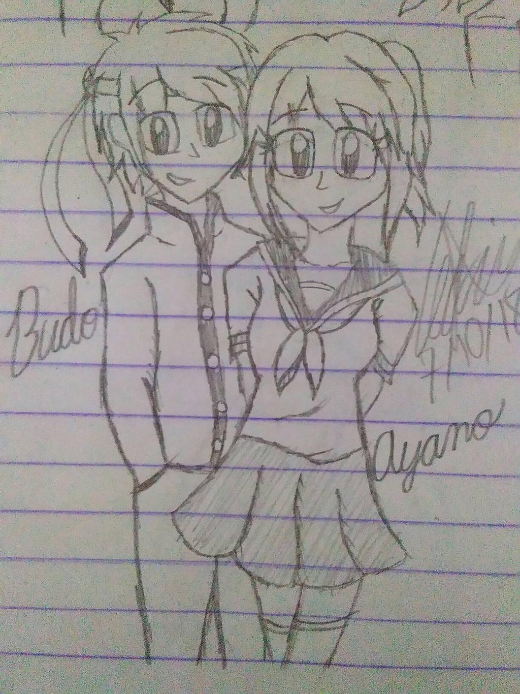 Budo x ayano (yandere simulator) by BPFCG on DeviantArt