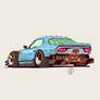 Synthwave car