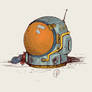 Moebius  retro space helmet