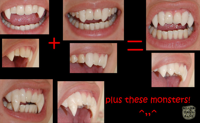 Homemade Fangs v2 by SilverDrgnbane on DeviantArt