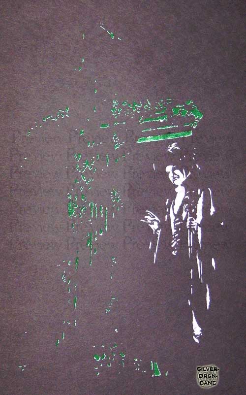 Wandering Child Stencil