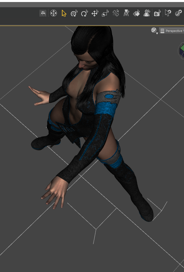 Daz3D initial test's