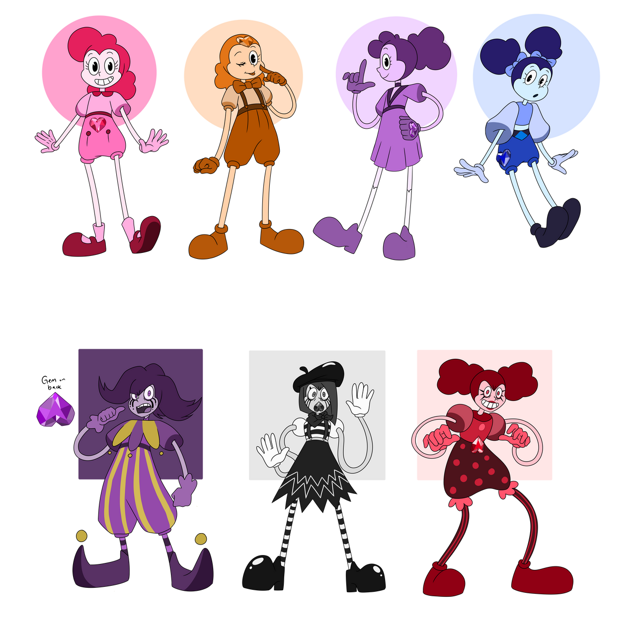 SU Adoptables - Spinels - OPEN by CupAJoArt on DeviantArt