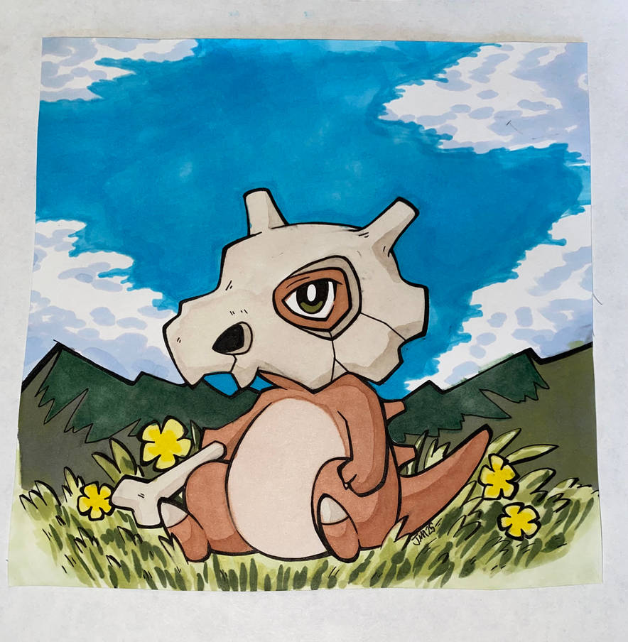 Cubone Reference Cubone by jaywalkrrr on DeviantArt