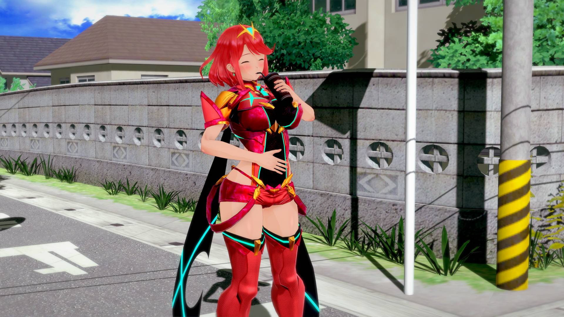 Pyra Fa Pyra powers up (1) by fakeDee on DeviantArt