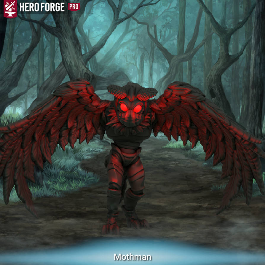 Mothman by thetitan2000 on DeviantArt