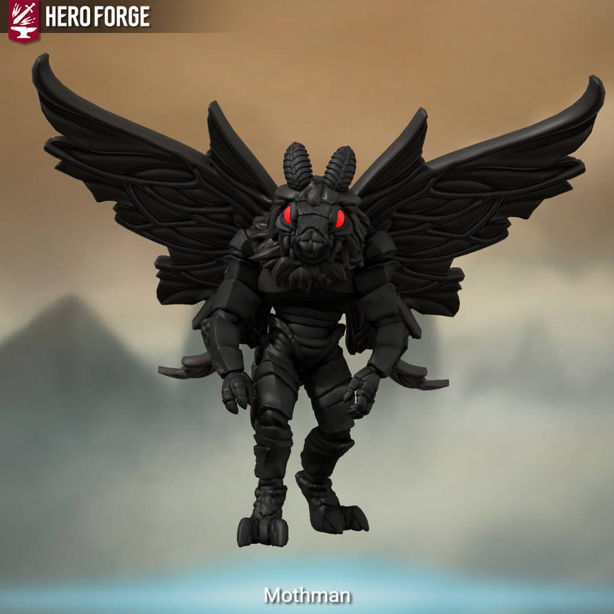 Mothman by thetitan2000 on DeviantArt