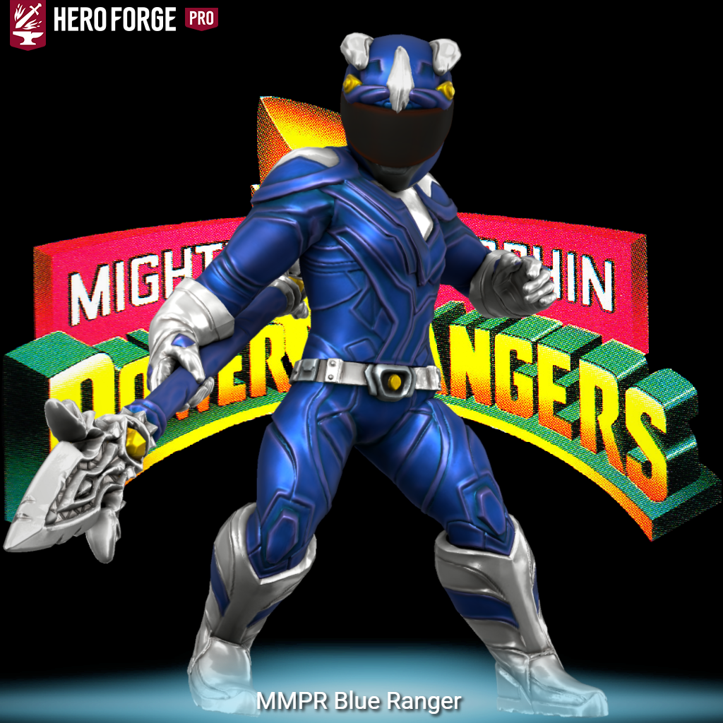 Mmpr Custom Ranger MMPR Blue Ranger by thetitan2000 on DeviantArt