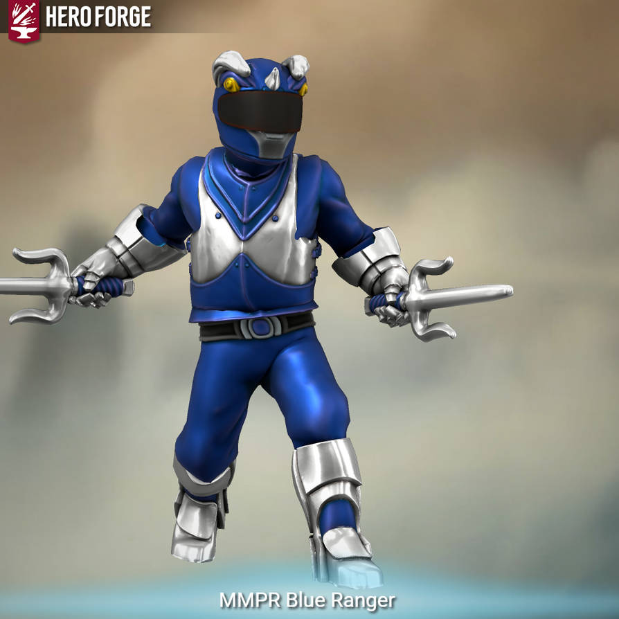 MMPR Blue Ranger by thetitan2000 on DeviantArt