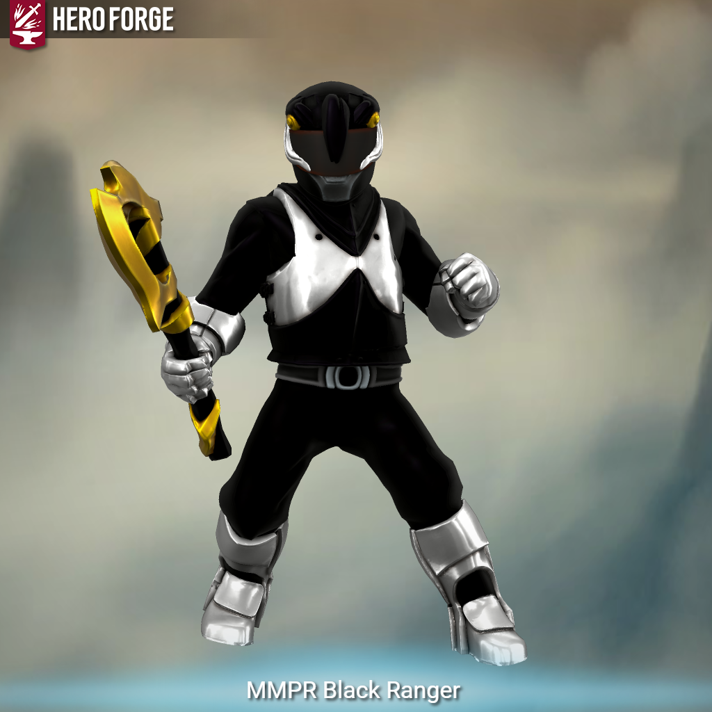 Mmpr Custom Ranger MMPR Black Ranger by thetitan2000 on DeviantArt