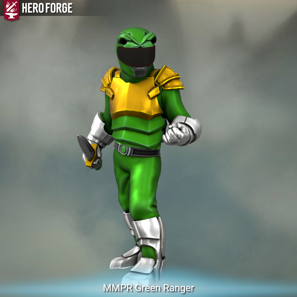 Mmpr Custom Ranger MMPR Green Ranger by thetitan2000 on DeviantArt