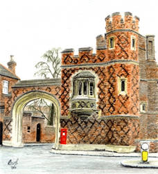 Weston's Yard Entrance, Eton