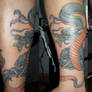 Oriental dragon tattoo