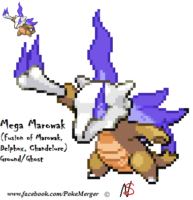 Mega Mohawk Mega Marowak by Drac0pyre on DeviantArt