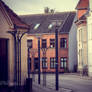 Main street Stege Denmark