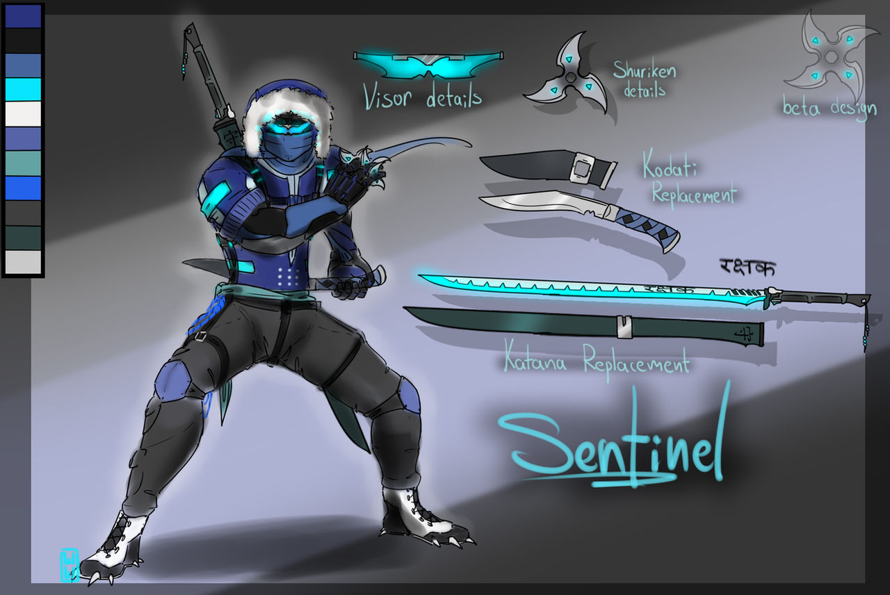 Genji Templar Sentinel - skin concept art by WingedWilly on DeviantArt