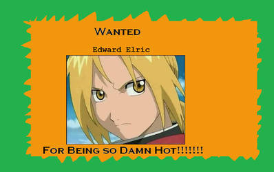 Wanted Edward Elric