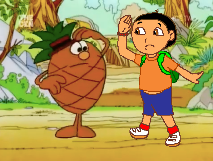 Roly the Pineapple and Dani the Explorer by Daniysusamigos on DeviantArt Roly the Pineapple and Dani the Explorer by Daniysusamigos on DeviantArt