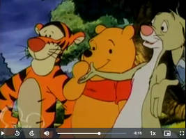 Tigger, Pooh y Conejo