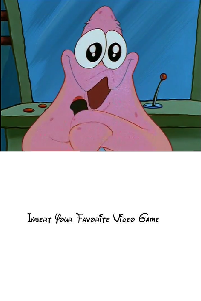 Patric Playing Lab Patrick Star playing which video game by Daniysusamigos on DeviantArt