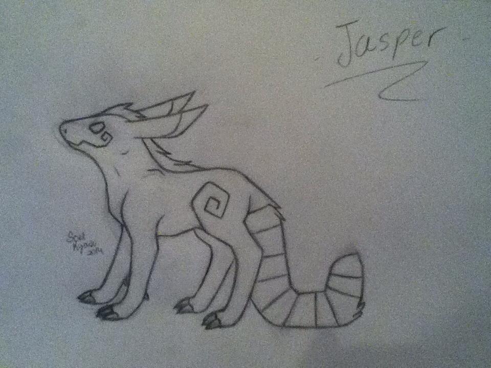 Jasper (Uncolored) New OC