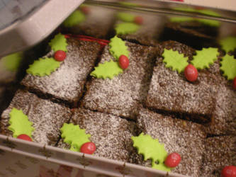 Xmas Brownies