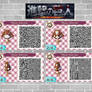 Animal Crossing QR code: Mikasa (Attack on Titan )