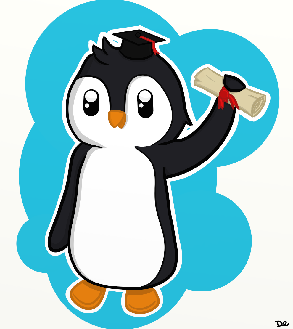 Graduation Penguin by pixelgamer13 on DeviantArt