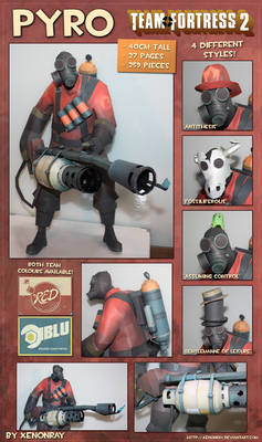 Pyro Papercraft Download