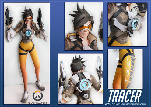 Tracer Papercraft Download