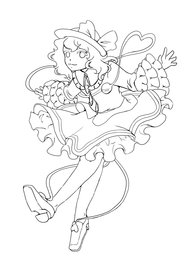 Koishi - Lineart